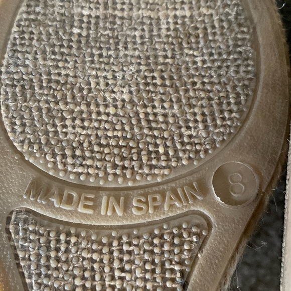 Soludos black women Espadrilles sandal wedge 8 - Picture 4 of 5